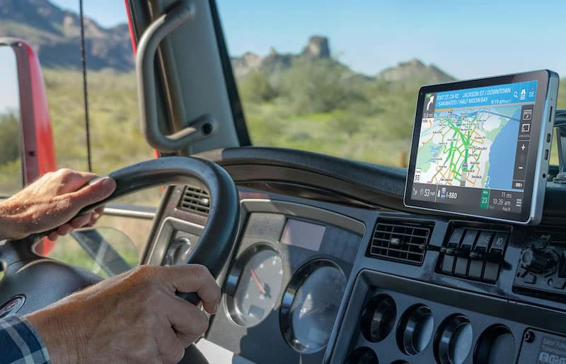 NEWFUN GPS Camiones Profesional,9 Pulgadas GPS Coche,Navegador GPS
