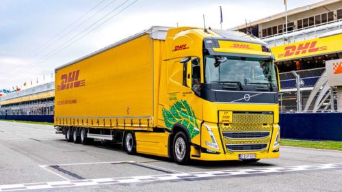 DHL Formel 1 Lkw